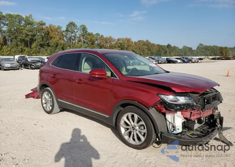 2019 Lincoln Mkc Select z USA, uszkodzony, nr VIN 5LMCJ2C93KUL45415
